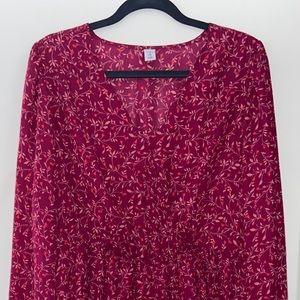 Old Navy faux wrap dress